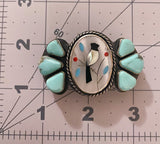 Retro Inlay Hair Barrette