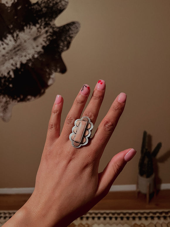 Copper Opal Ring