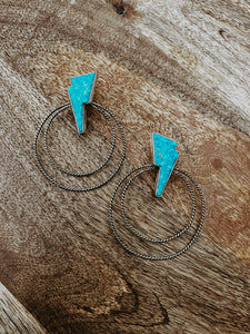 Sonora Blot Stud Hoops