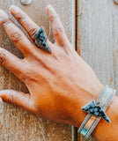 Snowflake Bolt Cuff