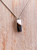 White Buffalo Bar Necklace